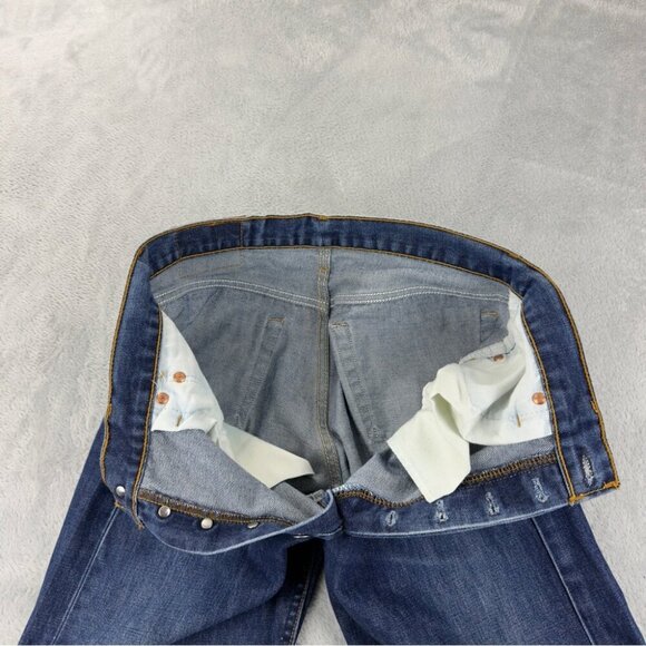 Vintage Levi's 501XX Straight Leg Button Fly Denim Jeans Men's Sz 31x28 Made UK - Picture 6 of 11